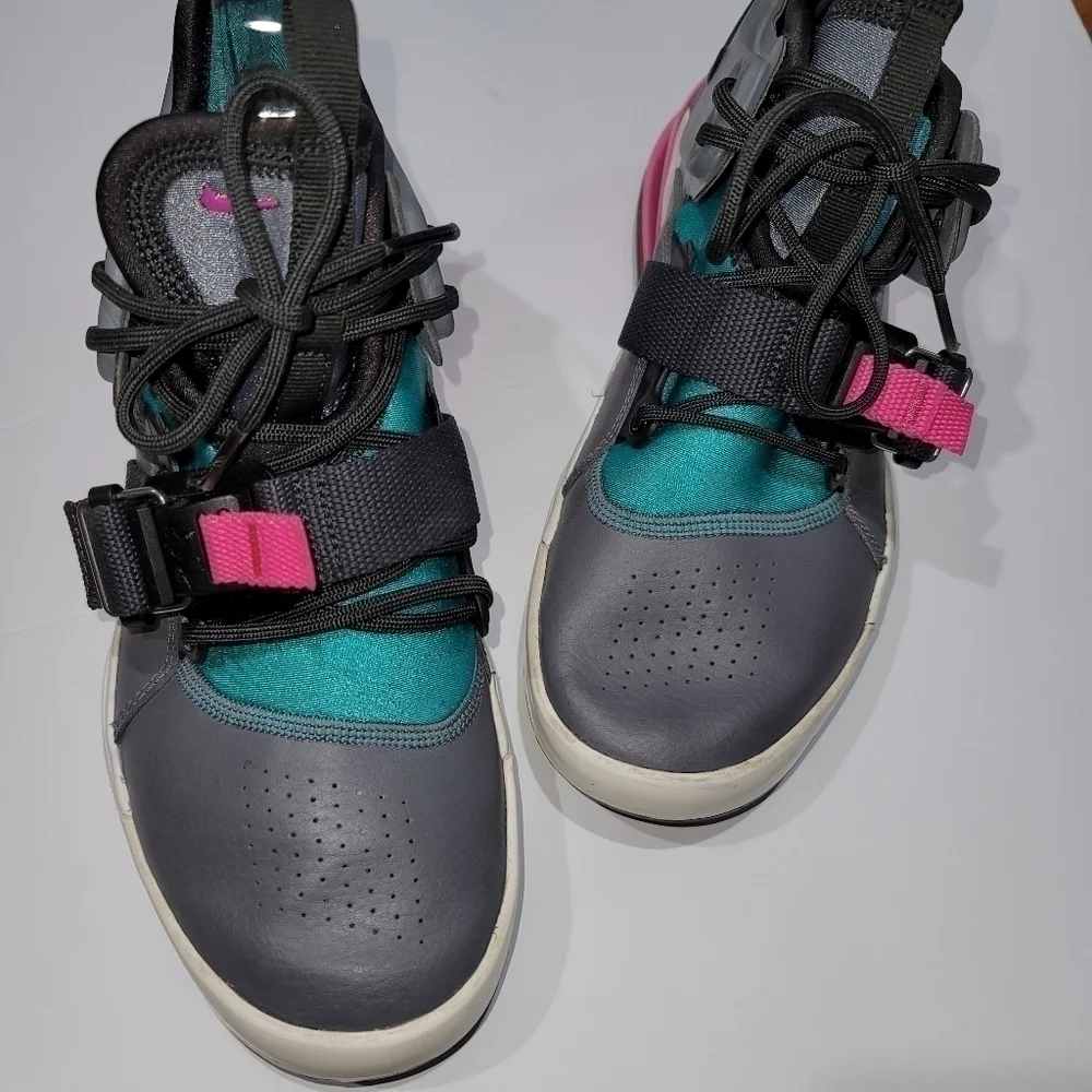 KIDS Nike Air Force 270 Cool Grey Hyper Jade